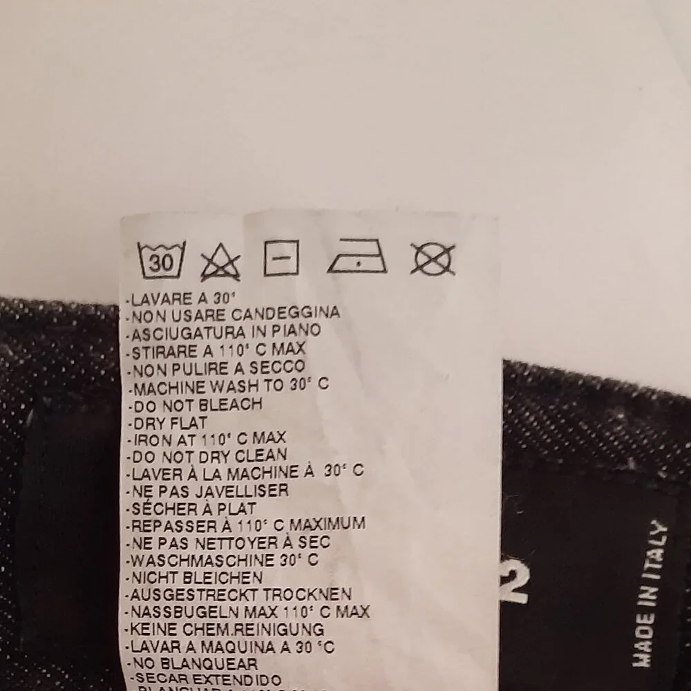 DSQUARED2 black cotton